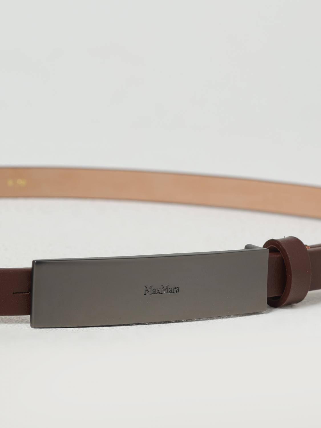 Max Mara Belt Woman Brown by Luosophy