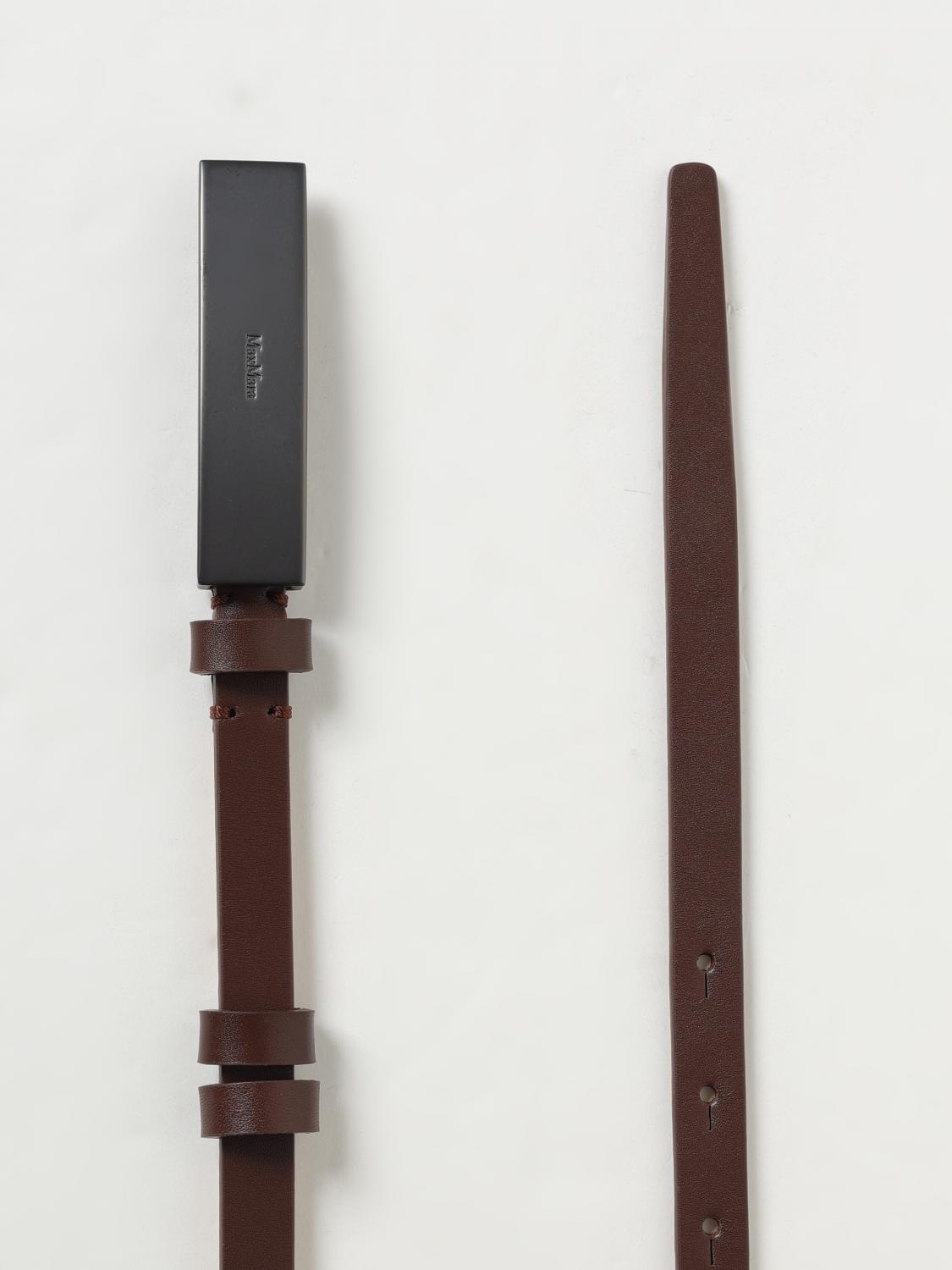 Max Mara Belt Woman Brown by Luosophy