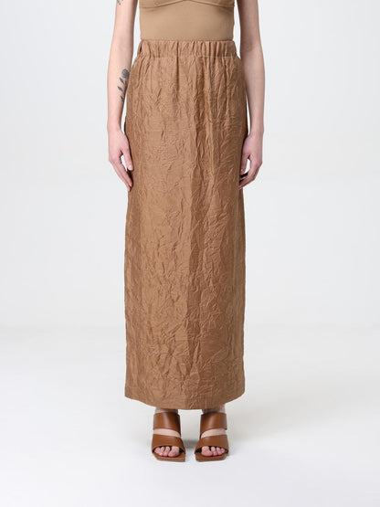 Max Mara Skirt Woman Brown by Luosophy