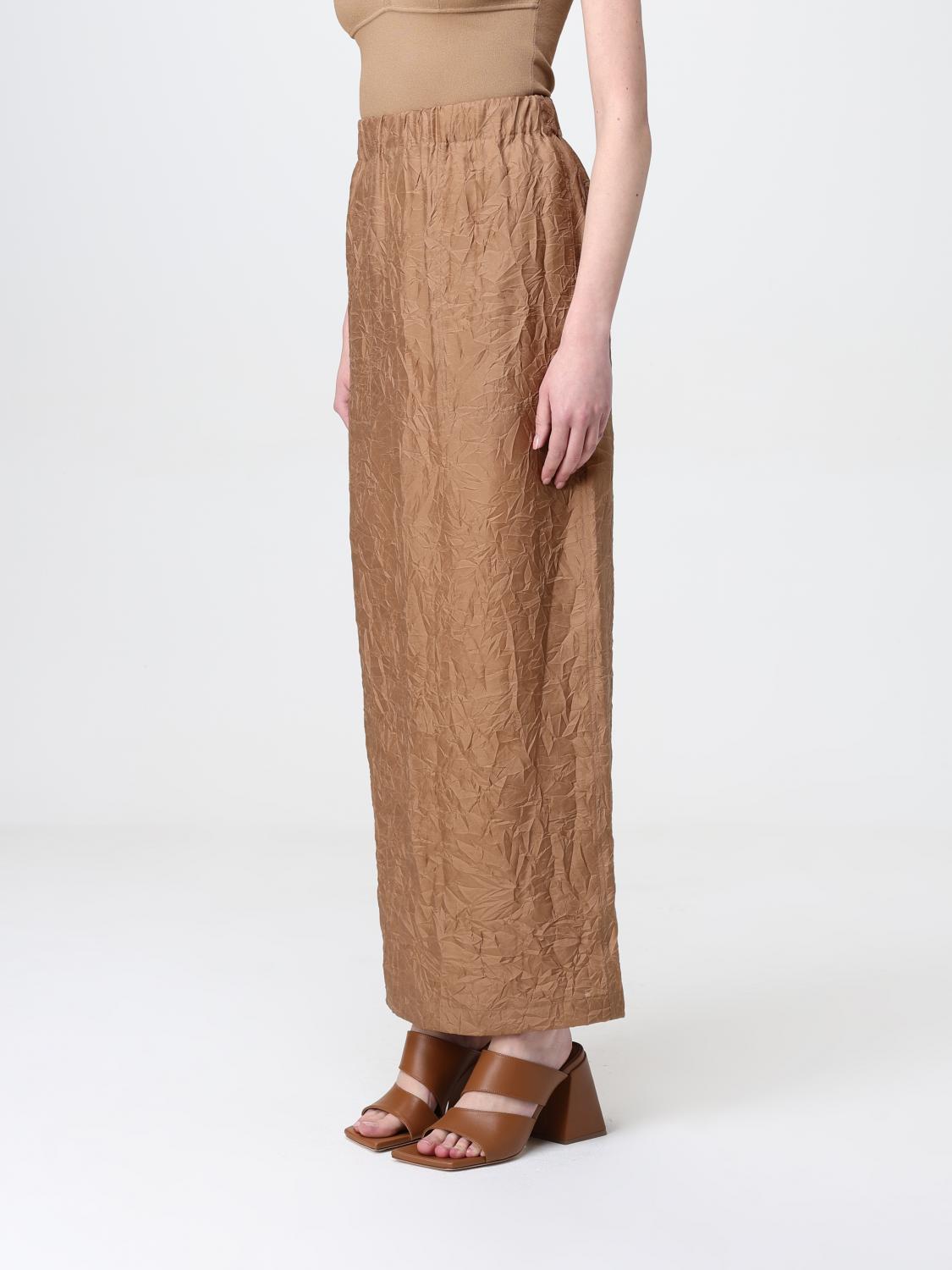 Max Mara Skirt Woman Brown by Luosophy