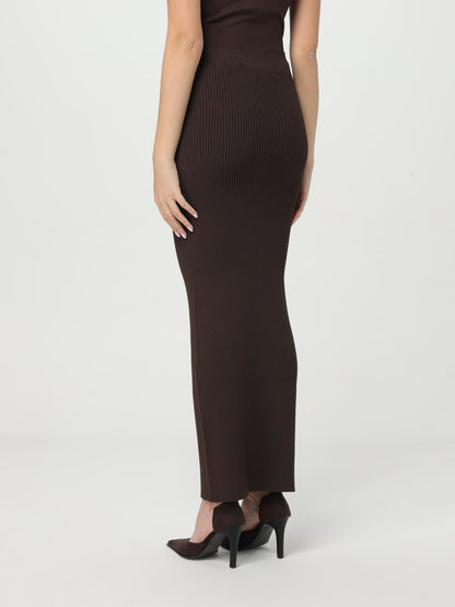 Max Mara Skirt Woman Brown by Luosophy