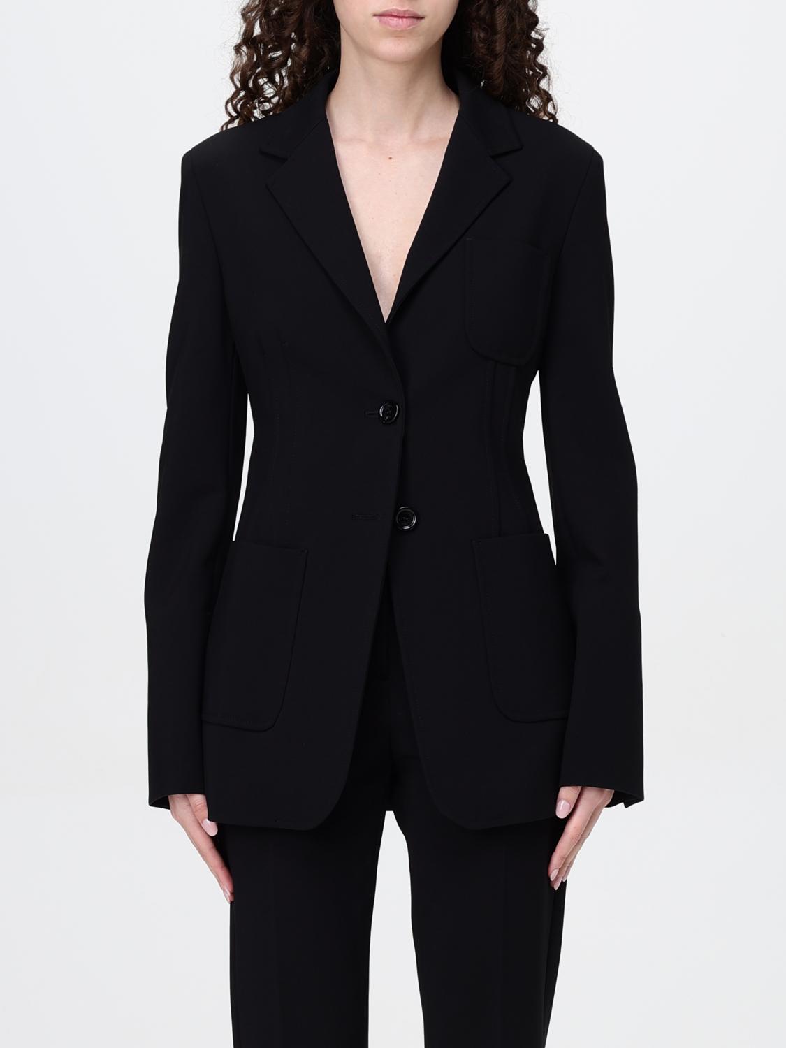 Max Mara Jacket Woman Black by Luosophy