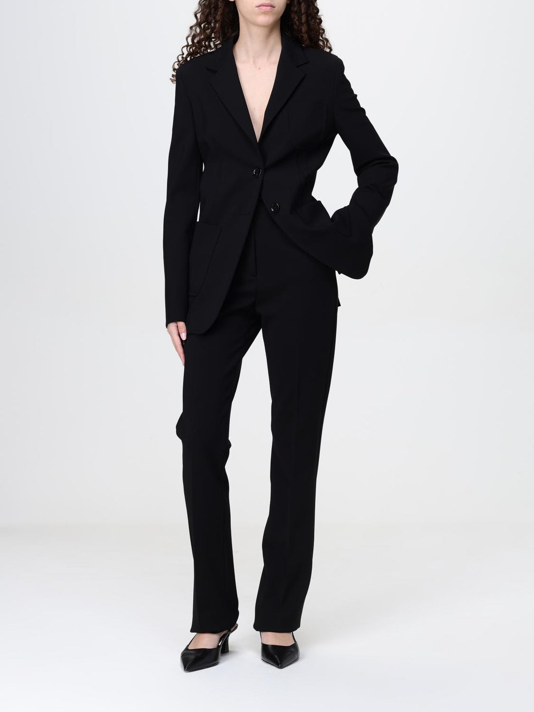 Max Mara Jacket Woman Black by Luosophy