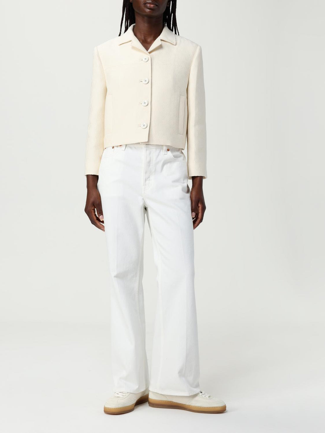 Gucci Jeans Woman White by Luosophy