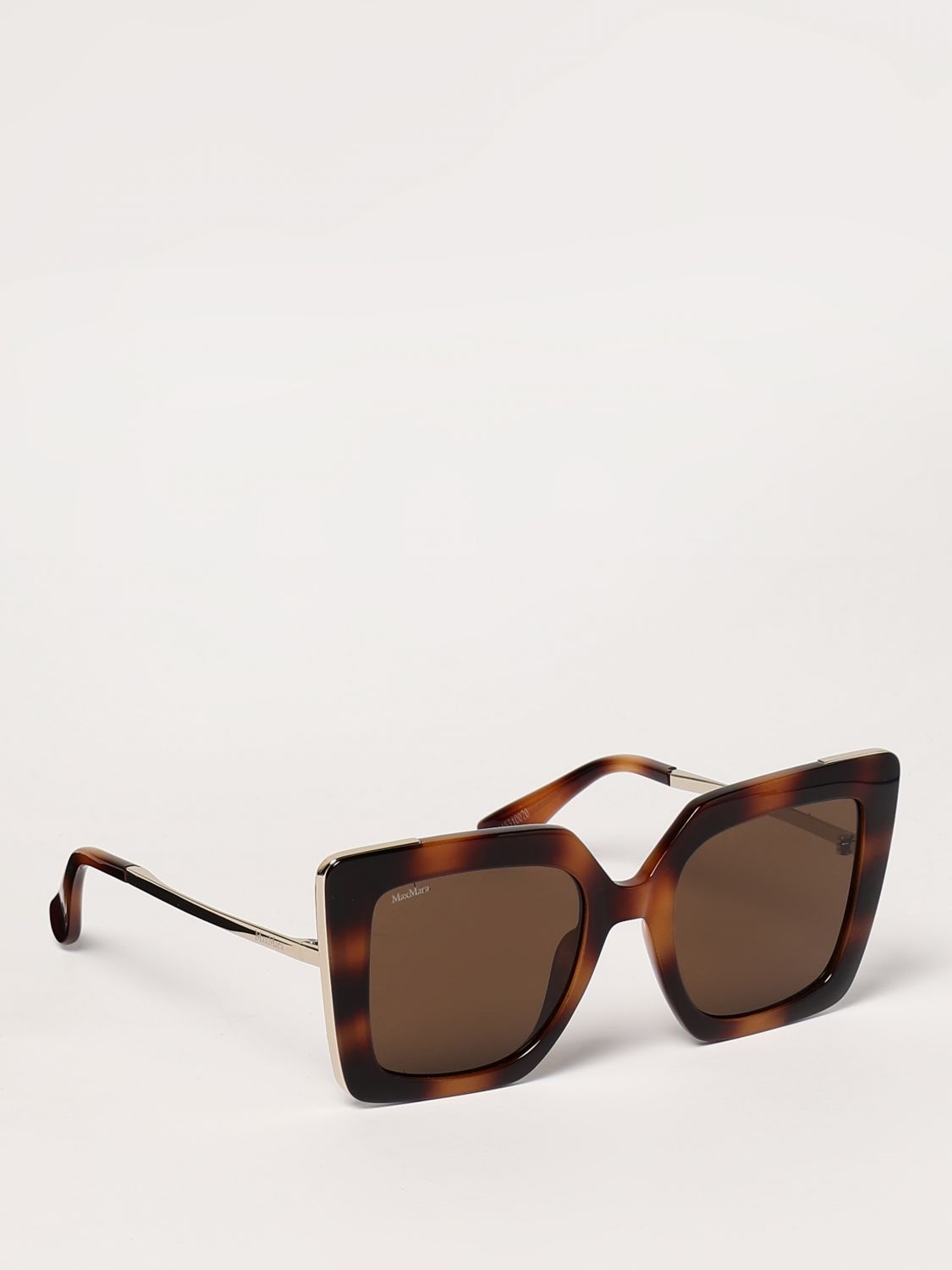 Max Mara Sunglasses Woman Brown by Luosophy