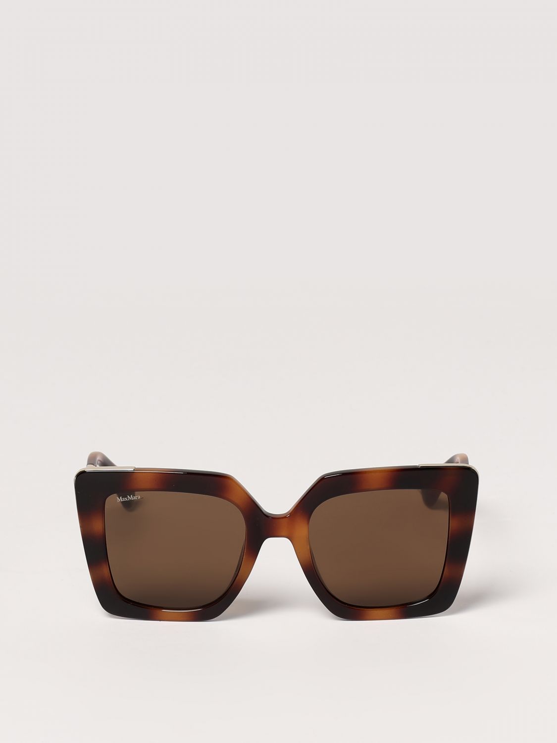 Max Mara Sunglasses Woman Brown by Luosophy