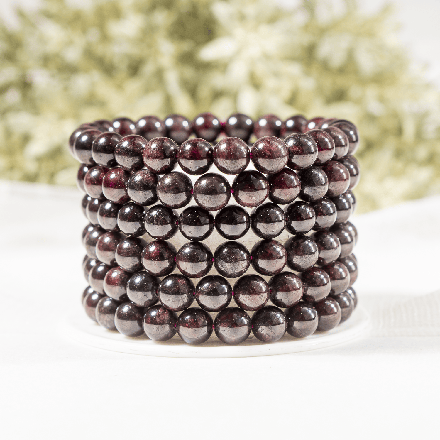 Garnet Bracelet (Power and Prosperity)  DestGlow