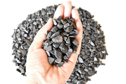 Hematite Gemstone Chips (Balance and Support The Healing Of Your Body)  DestGlow