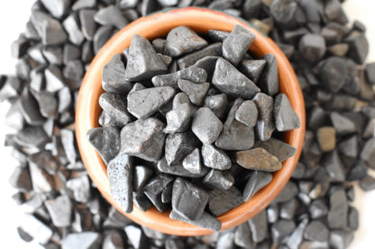 Hematite Gemstone Chips (Balance and Support The Healing Of Your Body)  DestGlow