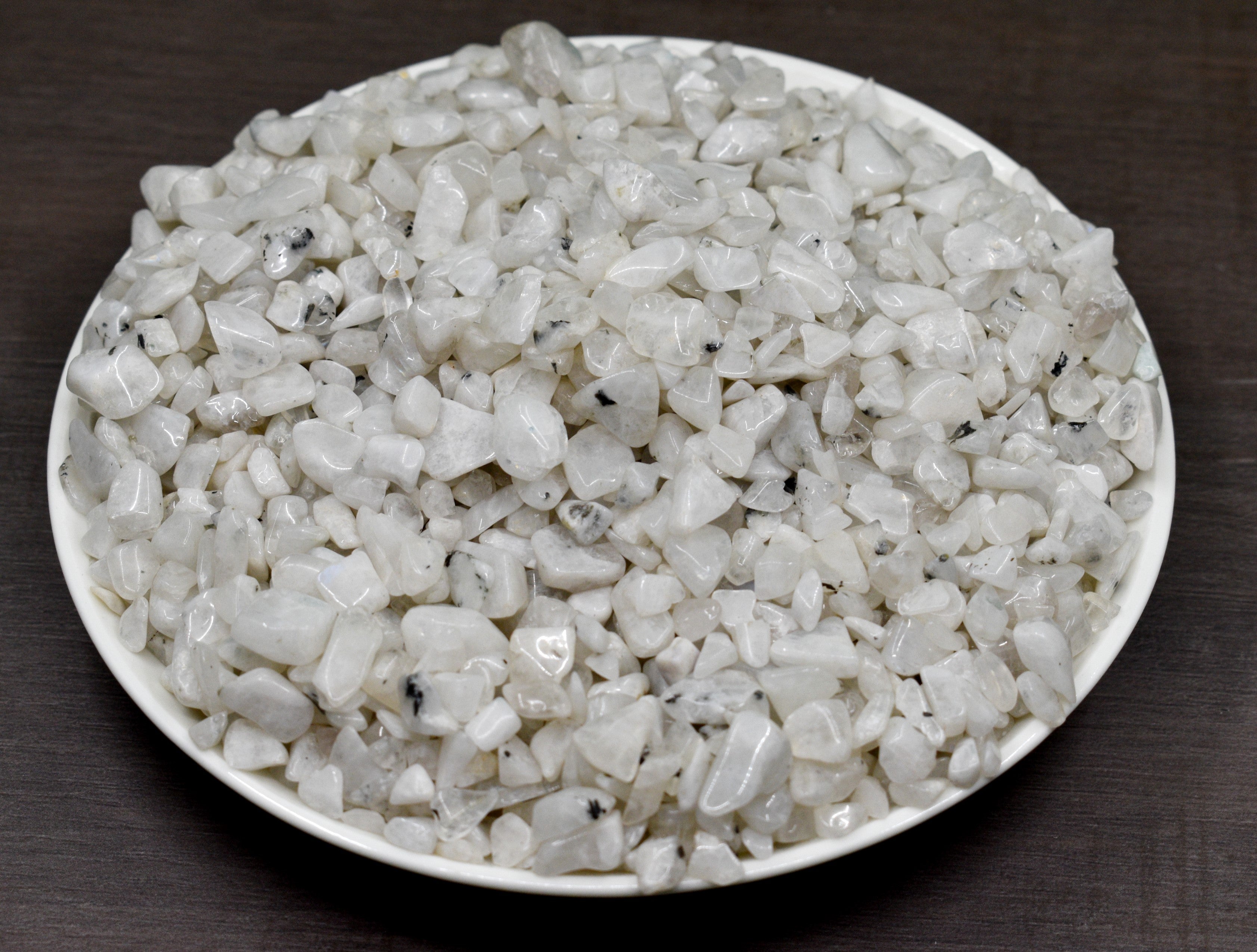 Rainbow Moonstone Gemstone Chips (Compassion and Bring Balance)  DestGlow