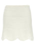 Tom Ford Women Crochet Mini Skirt by Luosophy