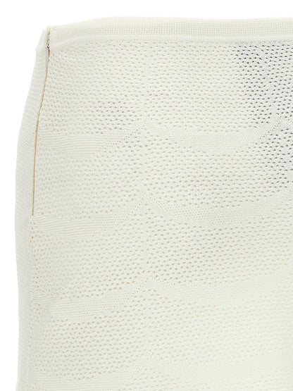 Tom Ford Women Crochet Mini Skirt by Luosophy