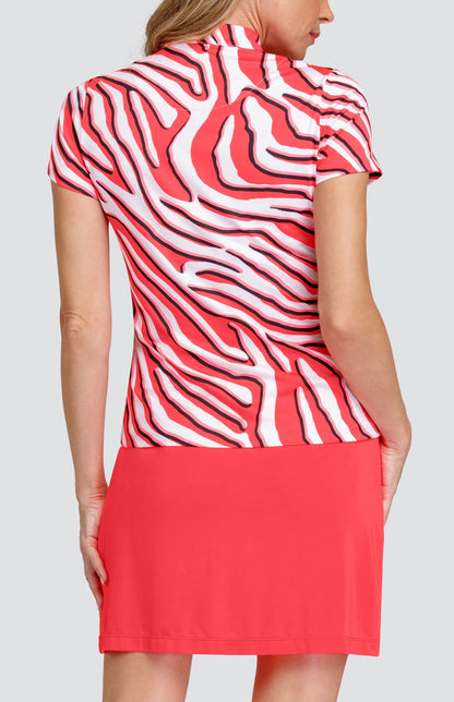 Rosalia Top - Zebra Frill