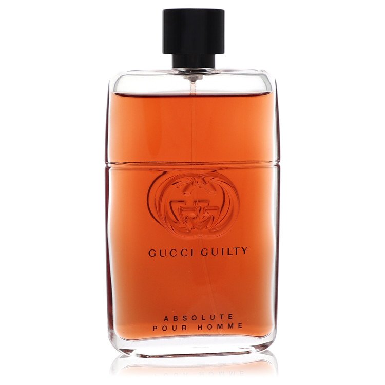 Gucci Guilty Absolute by Gucci Eau De Parfum Spray (Tester) 3 oz for Men 