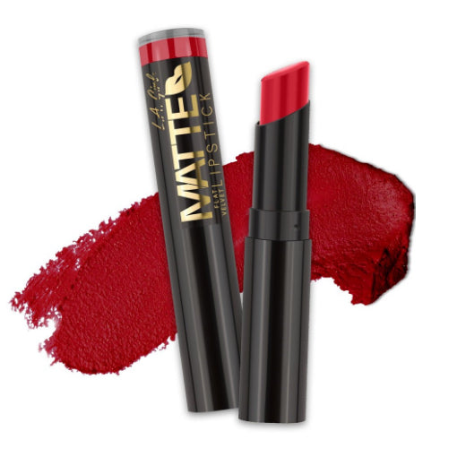 L.A. GIRL Matte Flat Velvet Lipstick - Relentless 