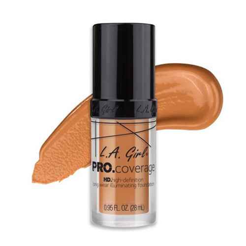 L.A. Girl Pro Coverage Illuminating Foundation - Soft Honey