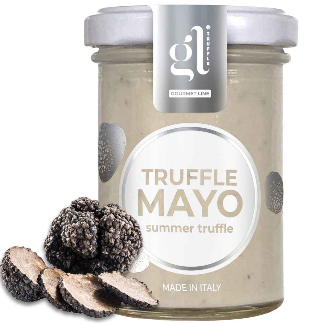 GL Truffle Gourmet, Gourmet Mayonnaise with Black Summer Truffles 100g (3.52 oz)