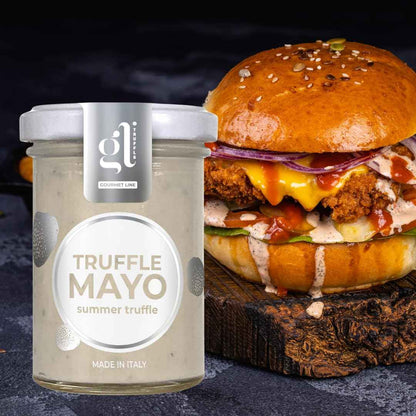 GL Truffle Gourmet, Gourmet Mayonnaise with Black Summer Truffles 100g (3.52 oz)