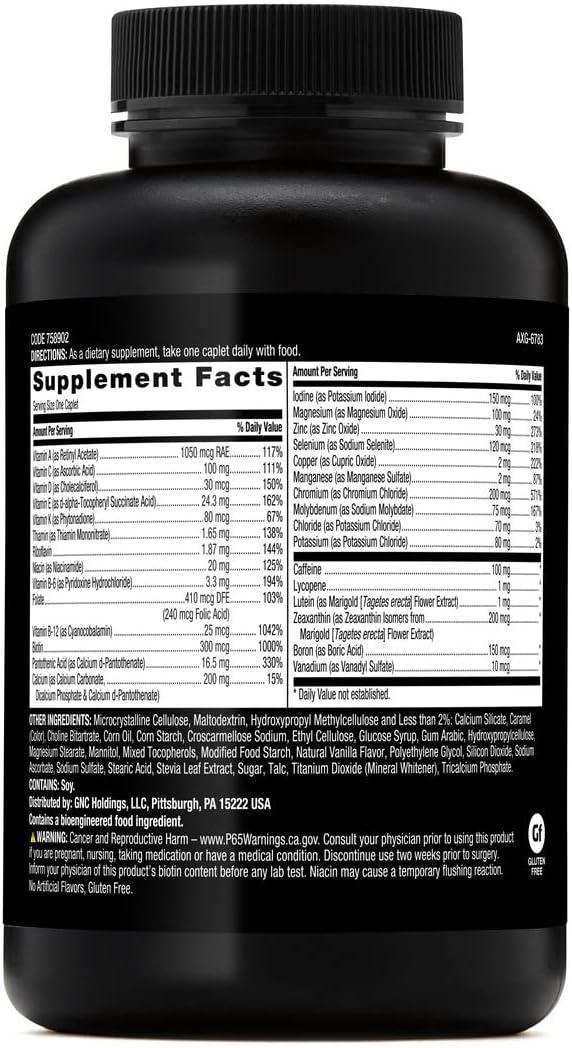 GNC Mega Men Energy Essentials One Daily Multi – 150 Caplets by Top Vita Shop