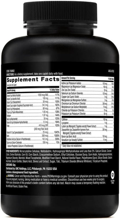 GNC Mega Men Energy Essentials One Daily Multi – 150 Caplets by Top Vita Shop