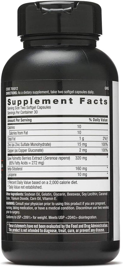 GNC Men’s Prostate Formula – 60 Softgels by Top Vita Shop