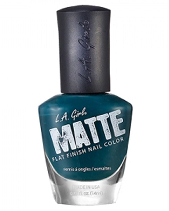 LA GIRL Matte Finish Nail Color - Alpine Gree 