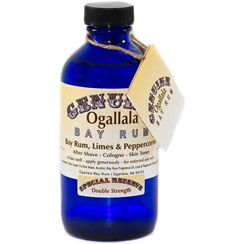 Ogallala Bay Rum, Limes &amp; Peppercorns Double Strength Pre Shave - After Shave - Skin Toner 8 Oz