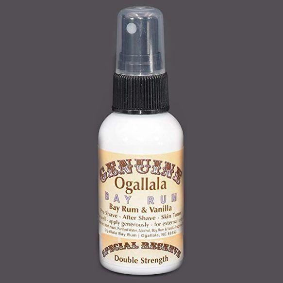 Ogallala Bay Rum &amp; Vanilla Pre Shave - After Shave - Skin Toner 2 Oz by Pasteur Pharmacy