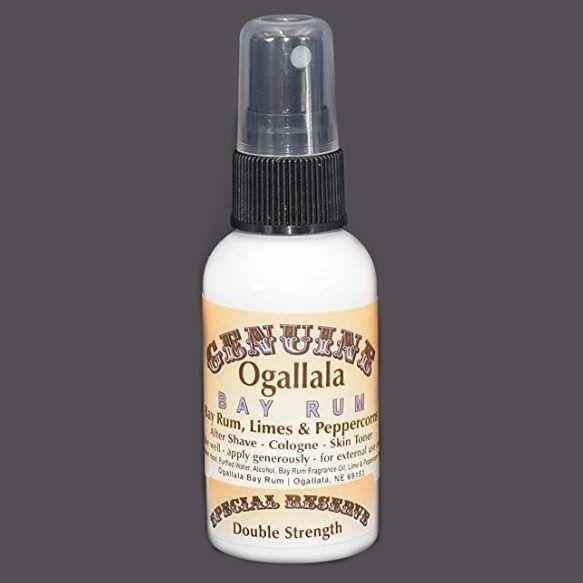 Ogallala Bay Rum, Limes &amp; Peppercorns Double Strenght Pre Shave - After Shave - Skin Toner 2 Oz
