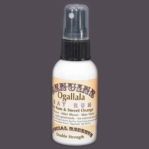 Ogallala Bay Rum &amp; Sweet Orange Double Strength Pre Shave - After Shave - Skin Toner 2 Oz