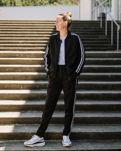 Powerstripe LS Track Jacket by Goal Five