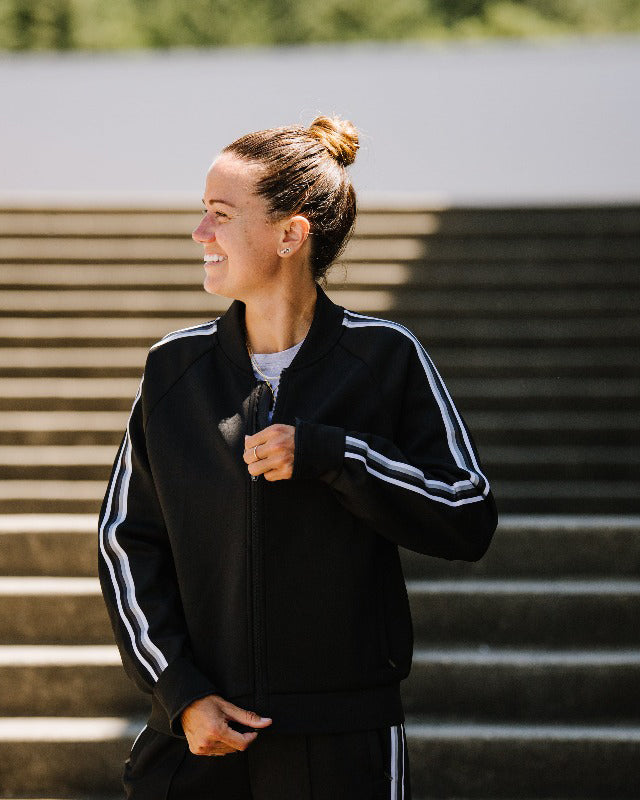 Powerstripe LS Track Jacket by Goal Five