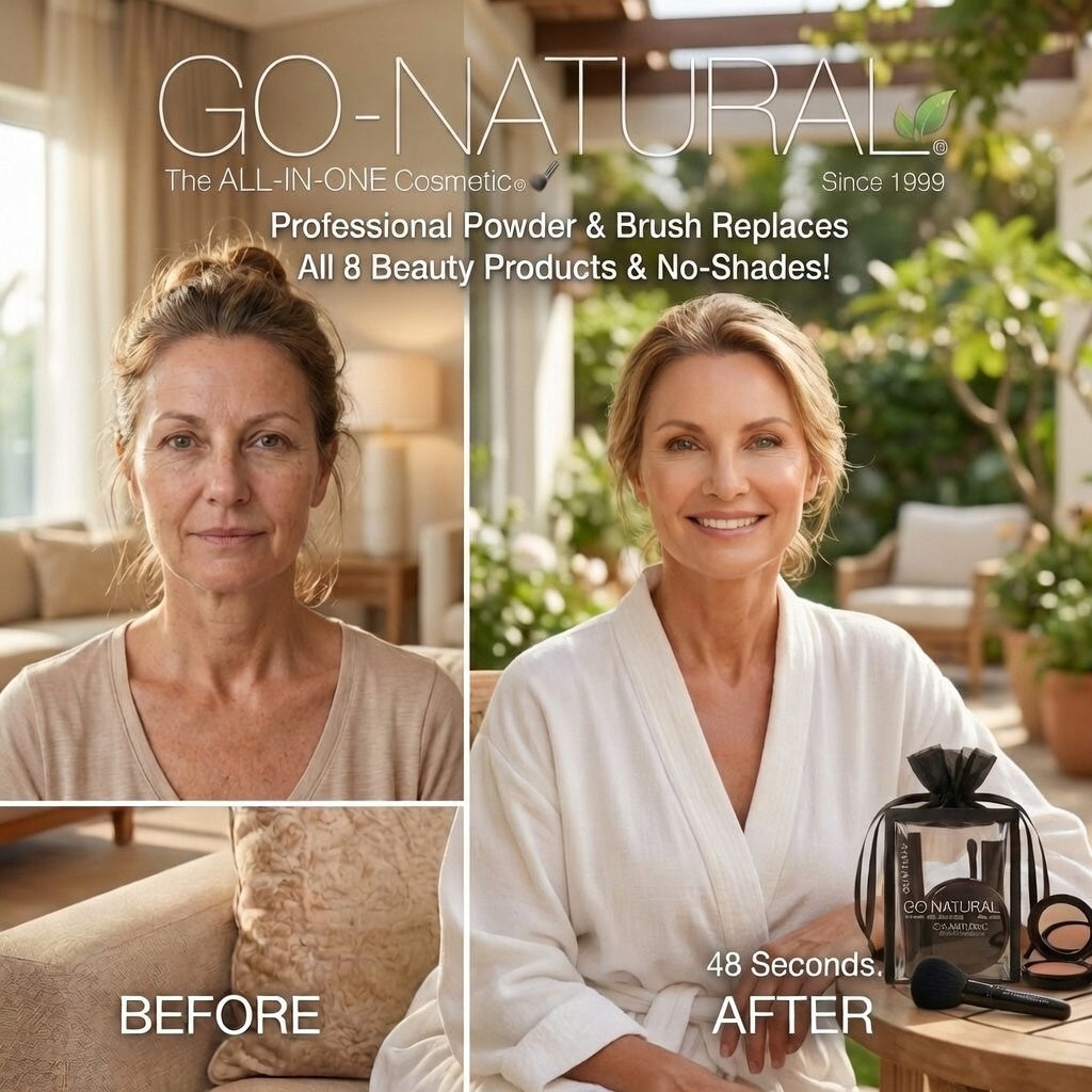 GO NATURAL® ALL-IN-ONE® Powder - Travel Gift Set  DestGlow