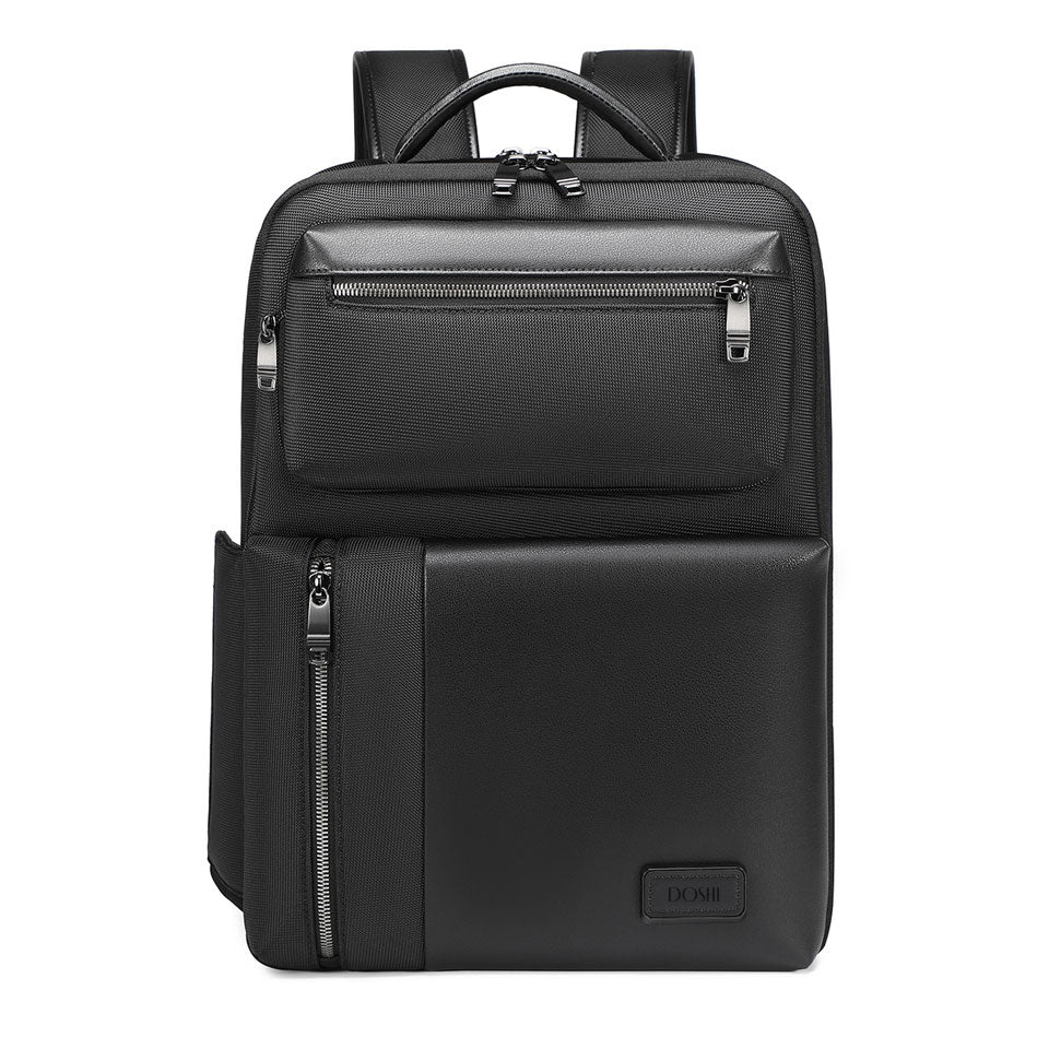 Pro Travel Vegan Backpack 306 - Semi-Expandable w/ Pouch  DestGlow
