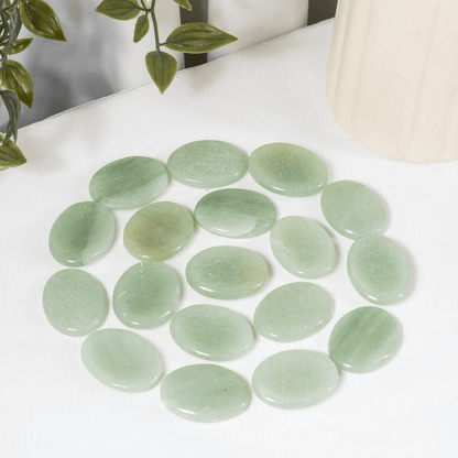 Green Aventurine Pocket Stones (Emotional Understanding and Cleansing)