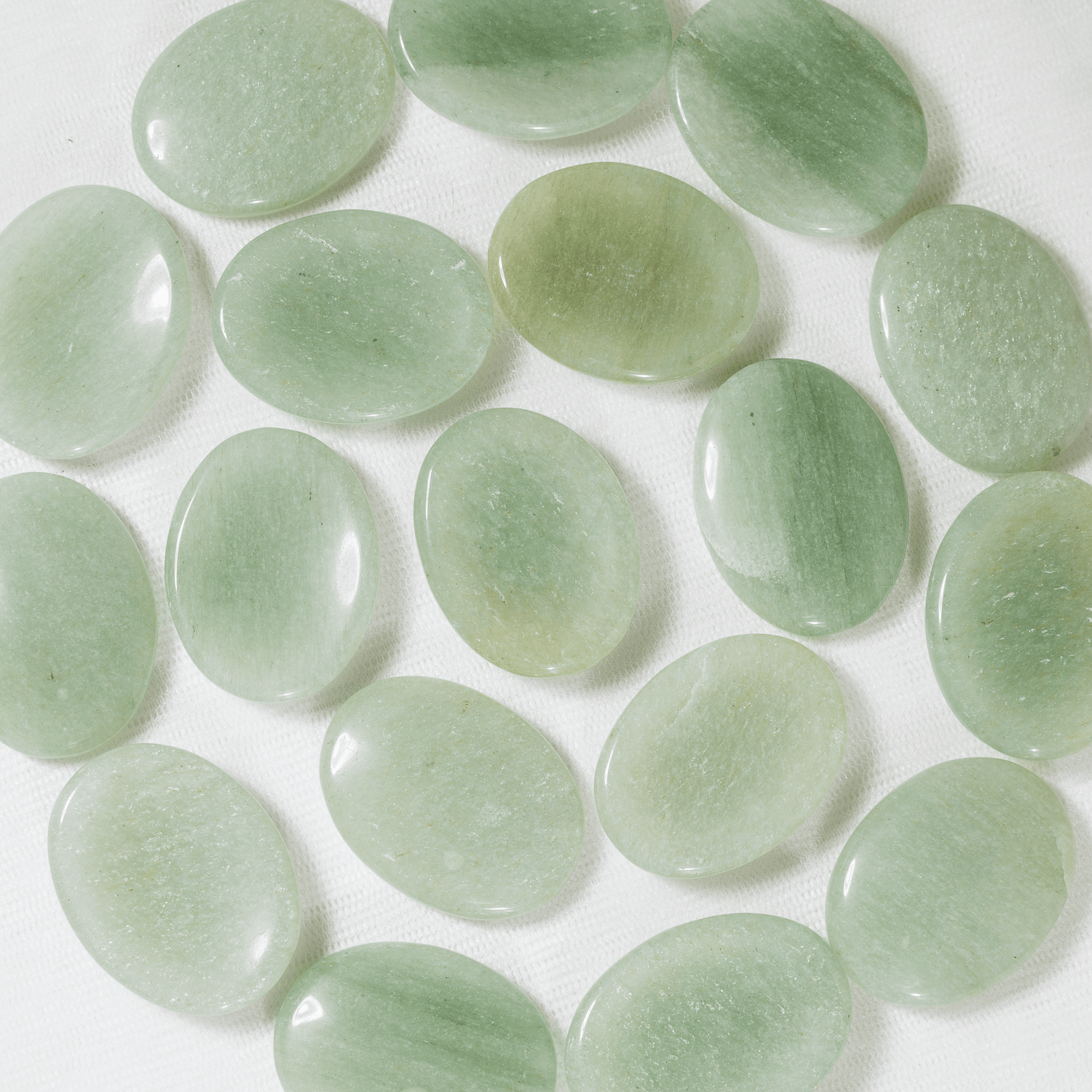 Green Aventurine Pocket Stones (Emotional Understanding and Cleansing)