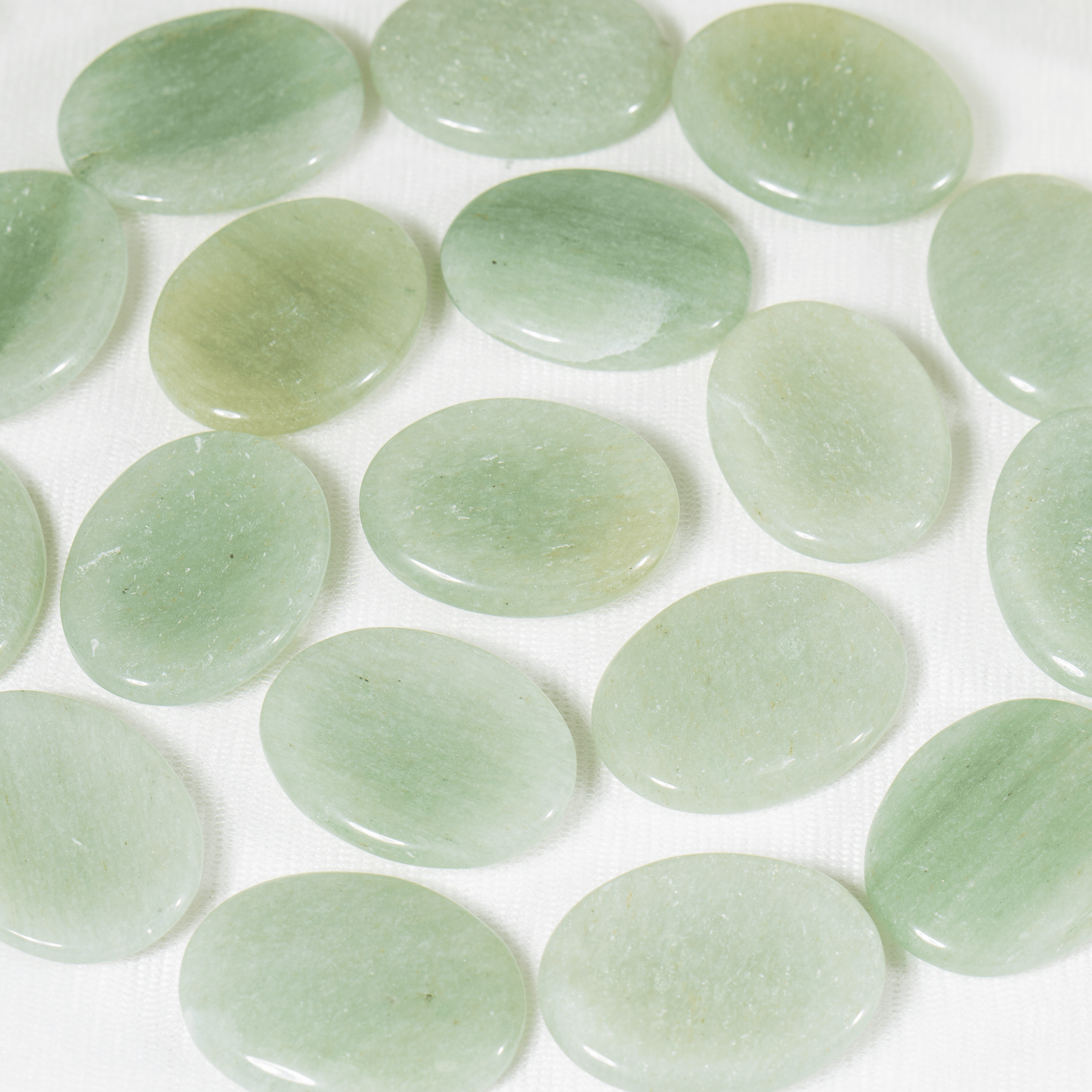 Green Aventurine Pocket Stones (Emotional Understanding and Cleansing)
