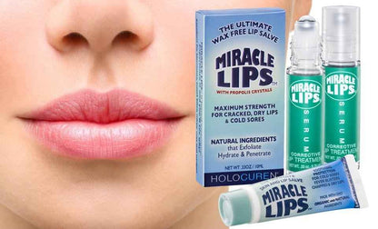 MIRACLE LIPS SALVE &amp; SERUM One for Problem Lips; One for Beauty Maintenance