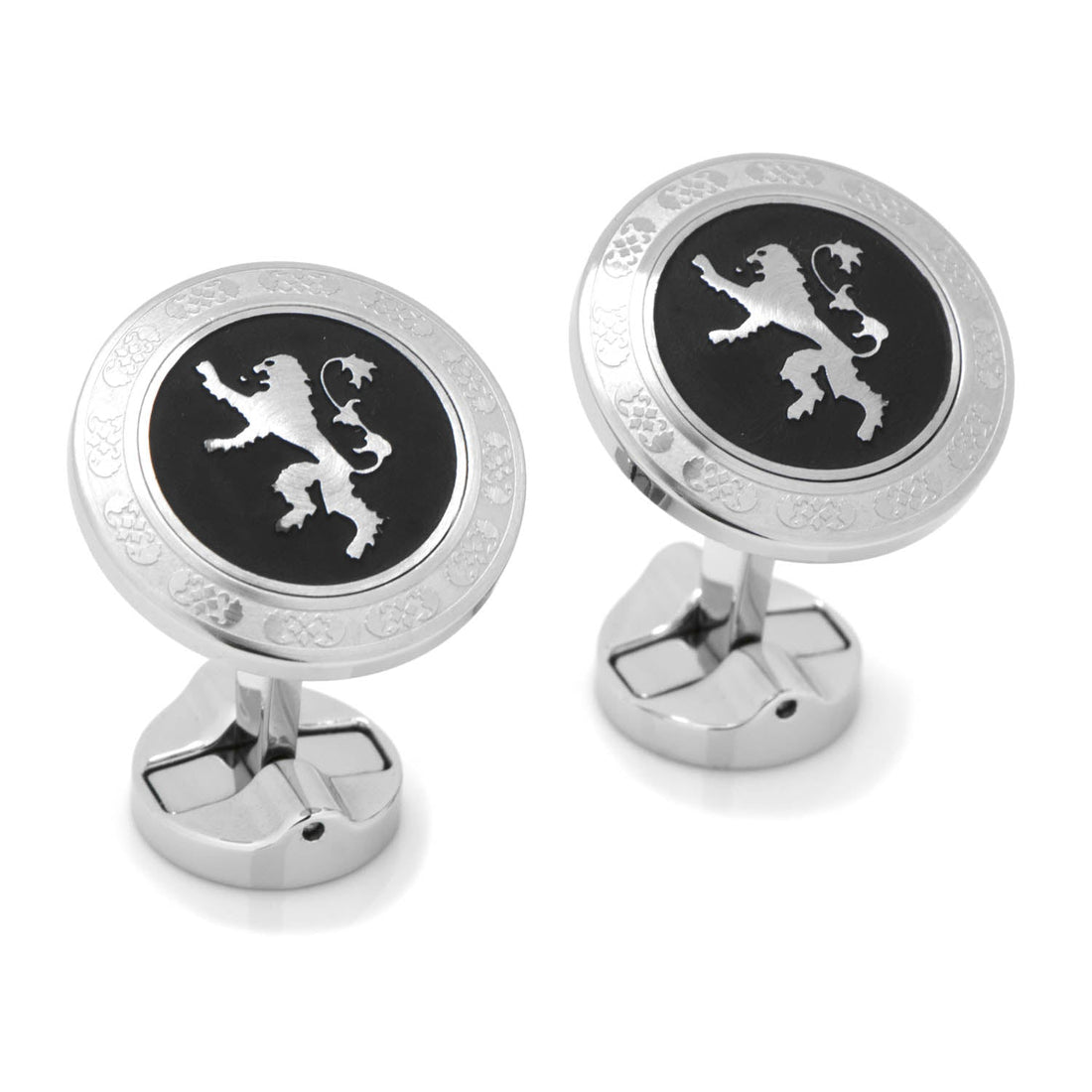 Game of Thrones Lannister Filigree Stainless Steel Cufflinks by Cufflinks.com