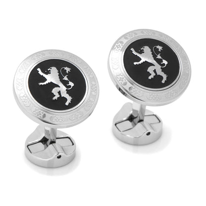 Game of Thrones Lannister Filigree Stainless Steel Cufflinks by Cufflinks.com
