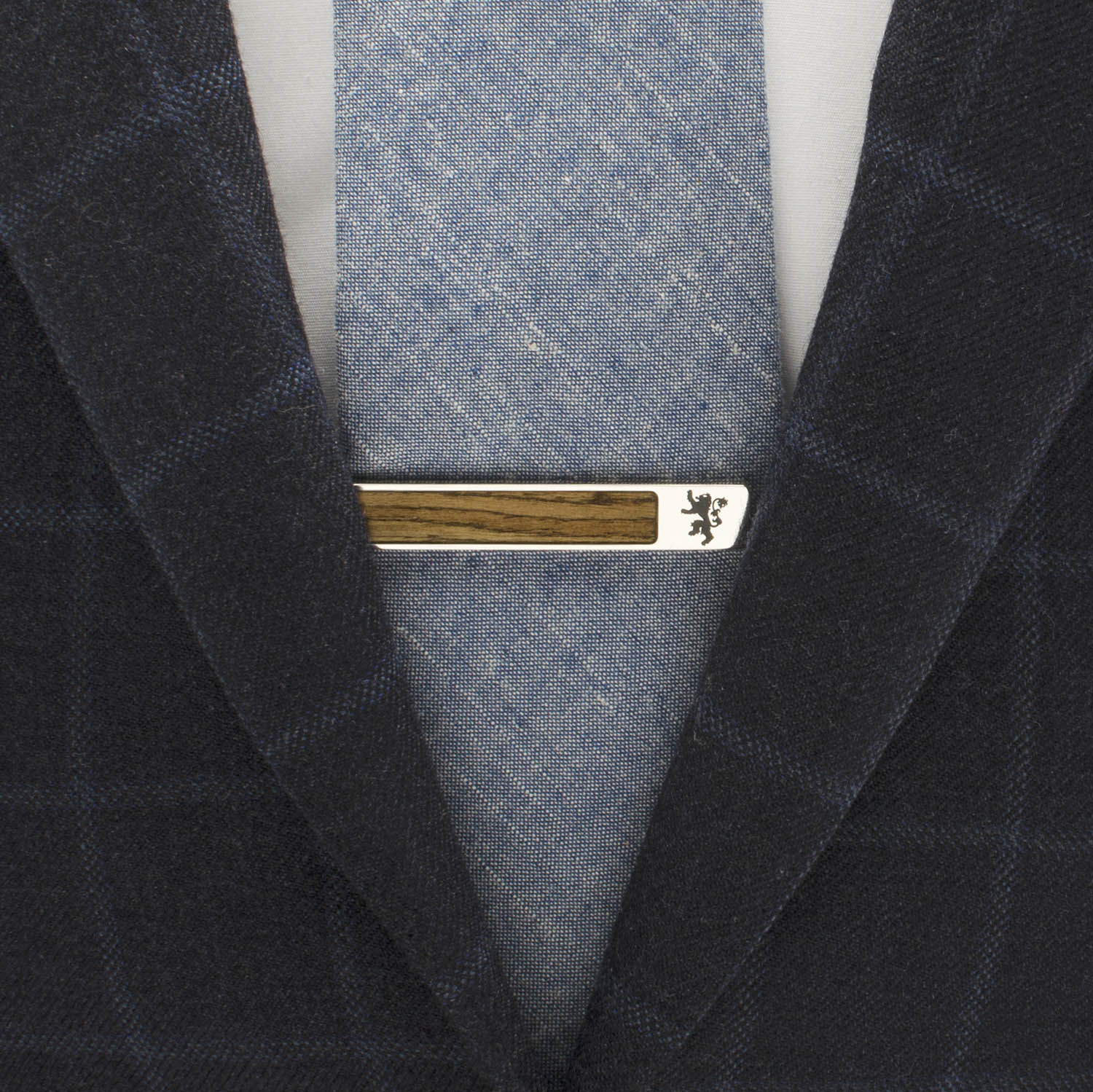 Game of Thrones Lannister Inlaid Wood Tie Clip by Cufflinks.com
