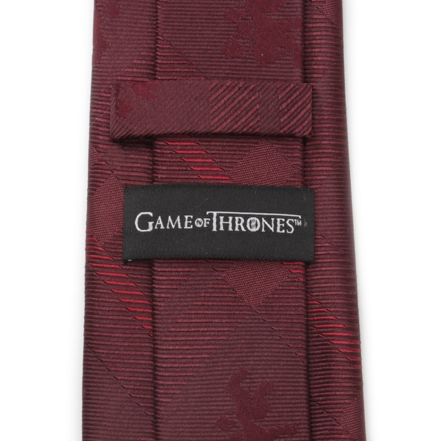 Game of Thrones Lannister Lion Red Plaid Silk Men&