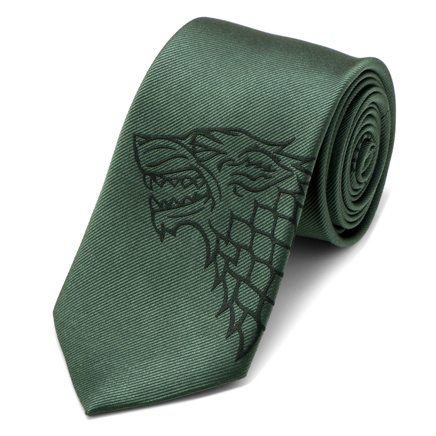 Game of Thrones Stark Direwolf Green Men&