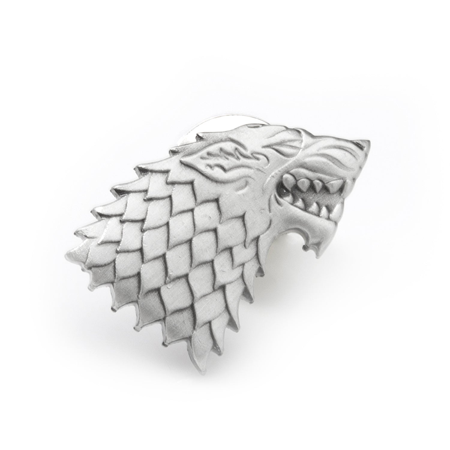 Game of Thrones Stark Direwolf Antiqued Lapel Pin by Cufflinks.com