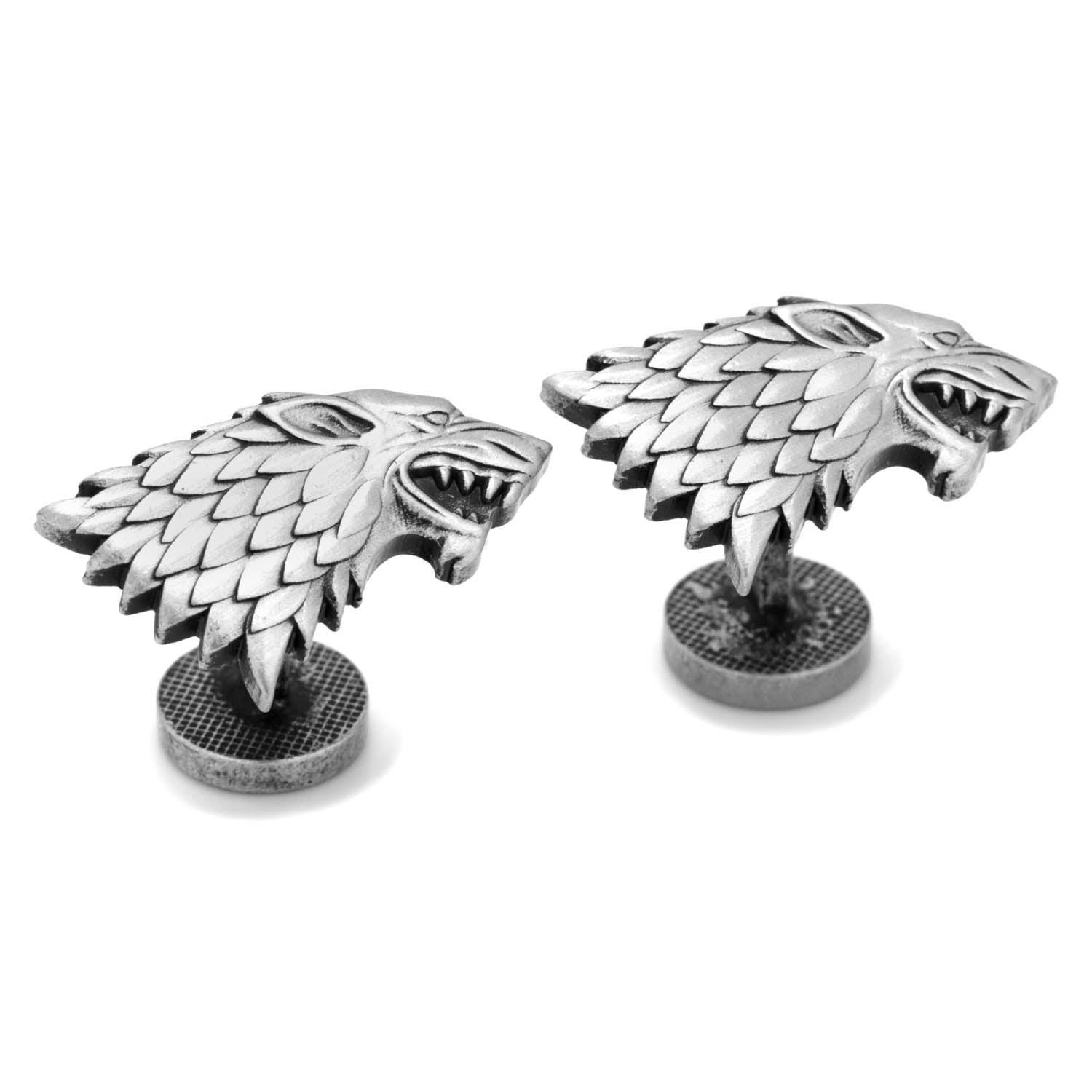 Game of Thrones Stark Direwolf Sigil Cufflinks by Cufflinks.com