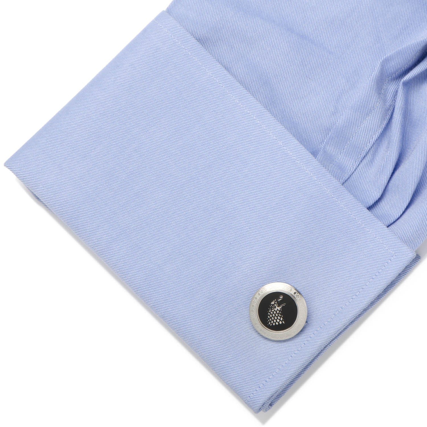 Game of Thrones Stark Filigree Stainless Steel Cufflinks by Cufflinks.com