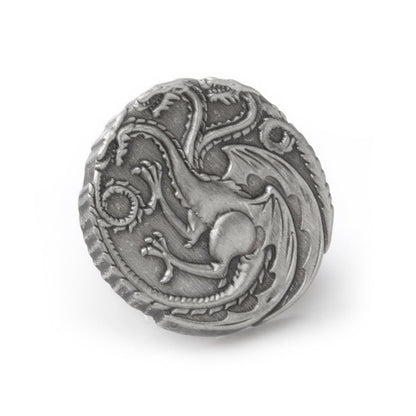 Game of Thrones Targaryen Dragon Antiqued Lapel Pin by Cufflinks.com