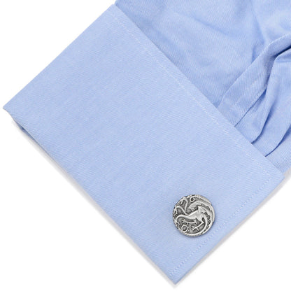 Game of Thrones Targaryen Three Headed Dragon Sigil Cufflinks by Cufflinks.com