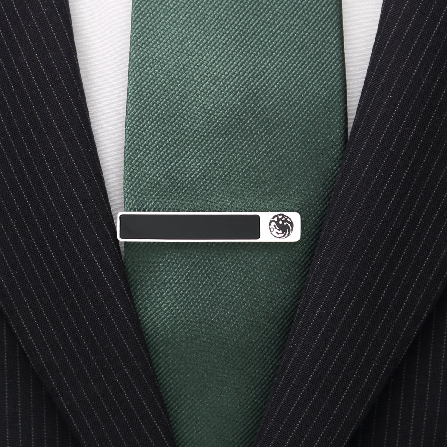 Game of Thrones Targaryen Onyx Tie Clip by Cufflinks.com