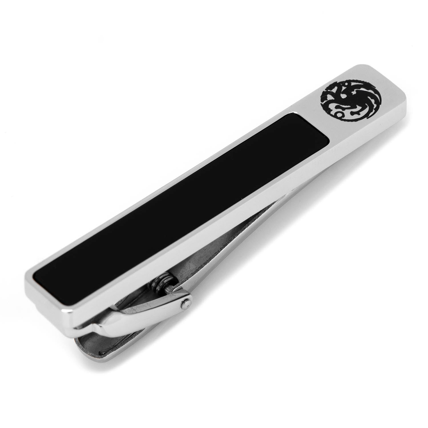 Game of Thrones Targaryen Onyx Tie Clip by Cufflinks.com